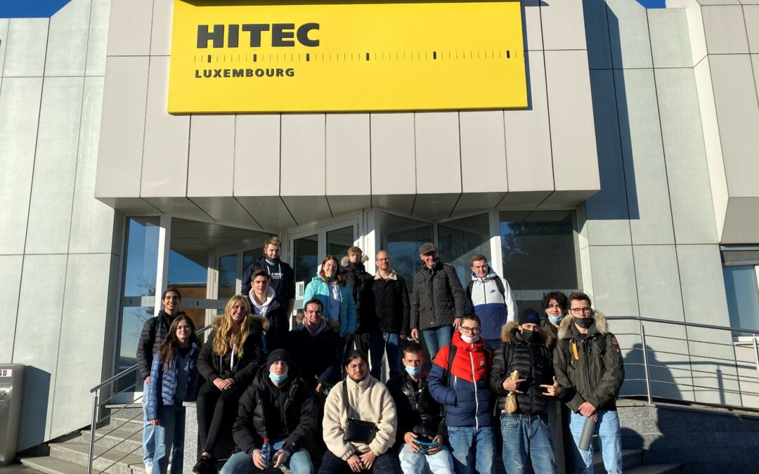 HITEC Luxembourg S.A. makes students discover the industry